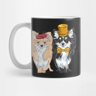 Set of dogs Chihuahua, Lady and Gentelman Mug